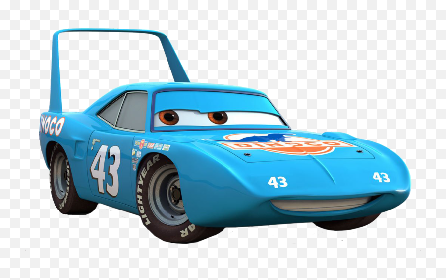 Top 89 Disney Cars Clip Art - Cars 1 Blue Car Png Download Cars The King,Top Of Car Png