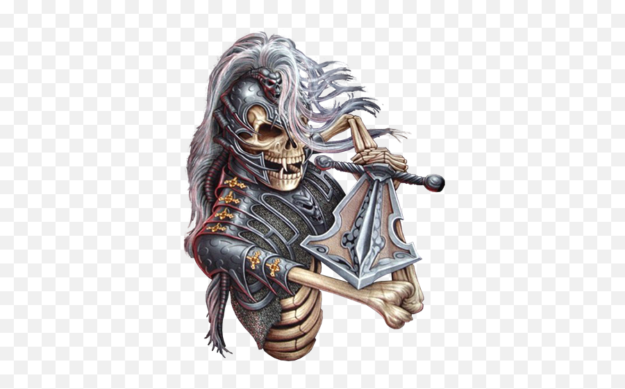 Halloween Graphics - Transparent Skeleton Warrior Png,Skeletons Png