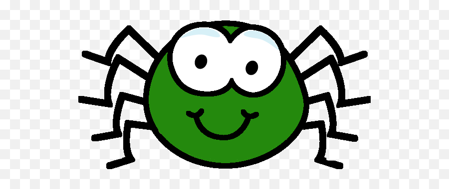 Cute Green Spider - Spider Coloring Pages Png,Cute Spider Png