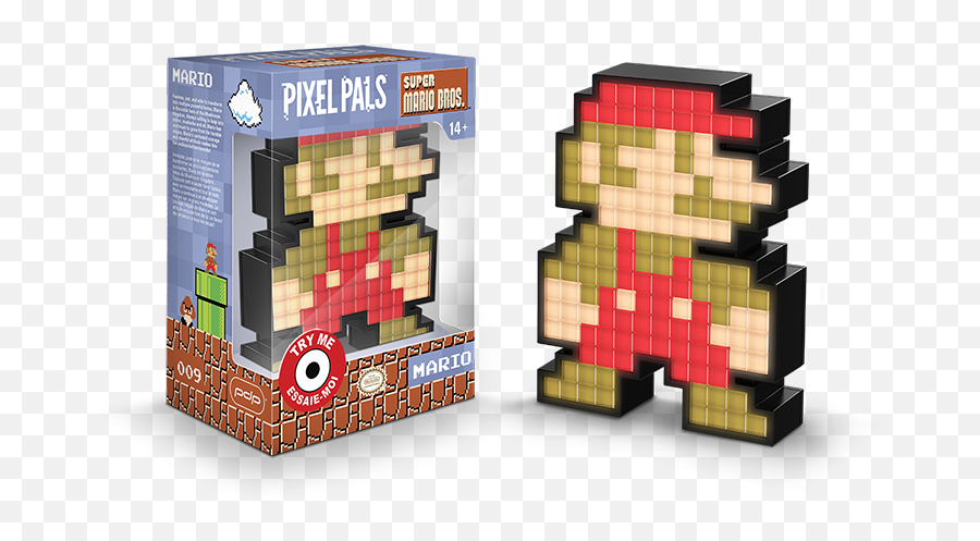 8 - Bit Mario 9 Nintendo Collectoru2019s Edition Pixel Pals Mario 8 Bit Png,Pixel Mario Transparent