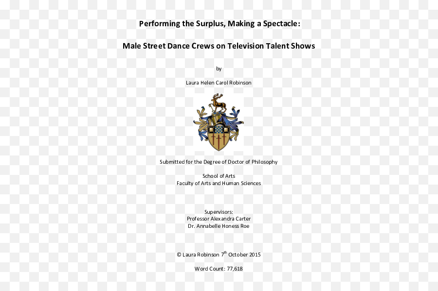 Pdf Performing The Surplus Making A Spectacle Male Street - University Of Surrey Png,Superman Logo Generator