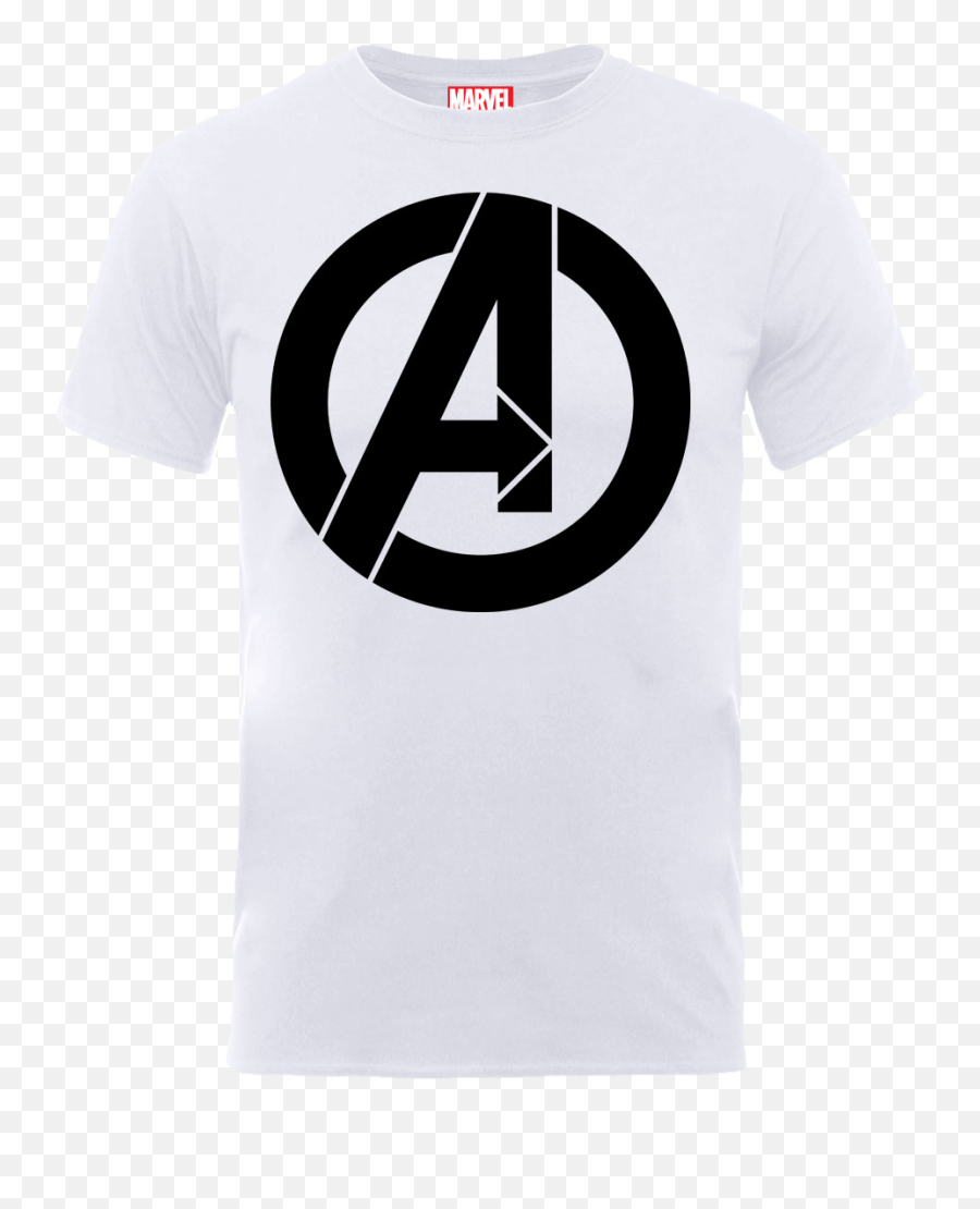 Marvel Avengers Simple Logo T - Shirt White Thor Png,The Avengers Logo Png