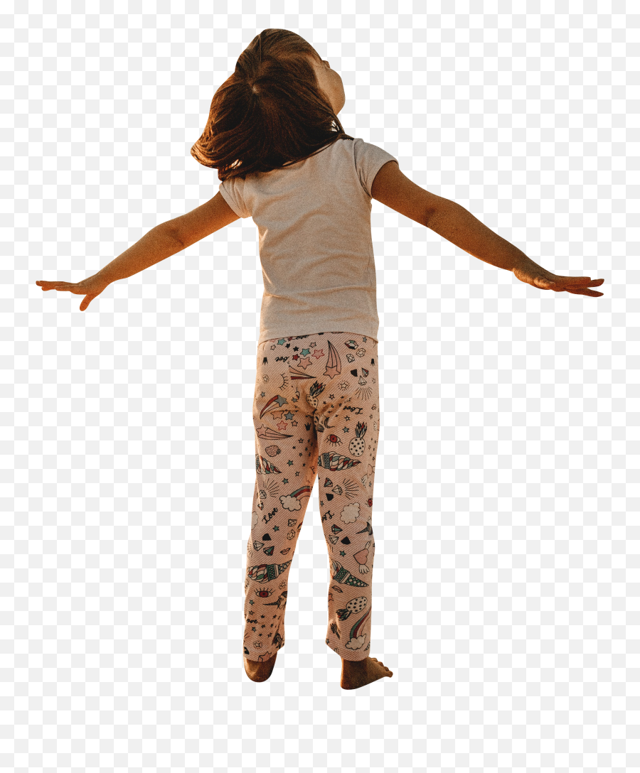 Looking Up Transparent Background Png - Girl,Small Png Images