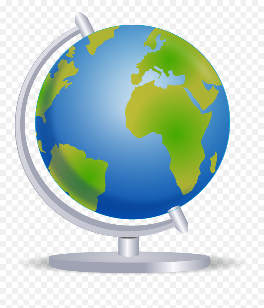 Free Globe Clipart Transparent Background Download - Globe On A Stand Png,Earth Clipart Transparent Background