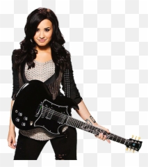 Demi Lovato With Guitar Png Image - Camp Rock Demi Lovato Disney,Demi Lovato Png