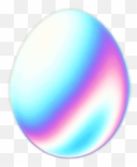 Download Egg Holo Holographic Emoji Aesthetic - Circle Png,Egg Emoji Png