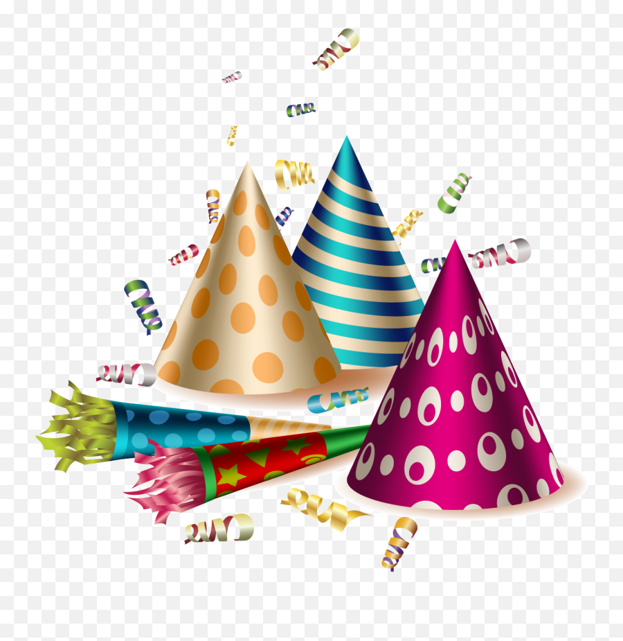 Download Party Birthday Hat Png - Staff Birthday Wishes For Party Hat Balloons Png,Birthday Hat Png Transparent