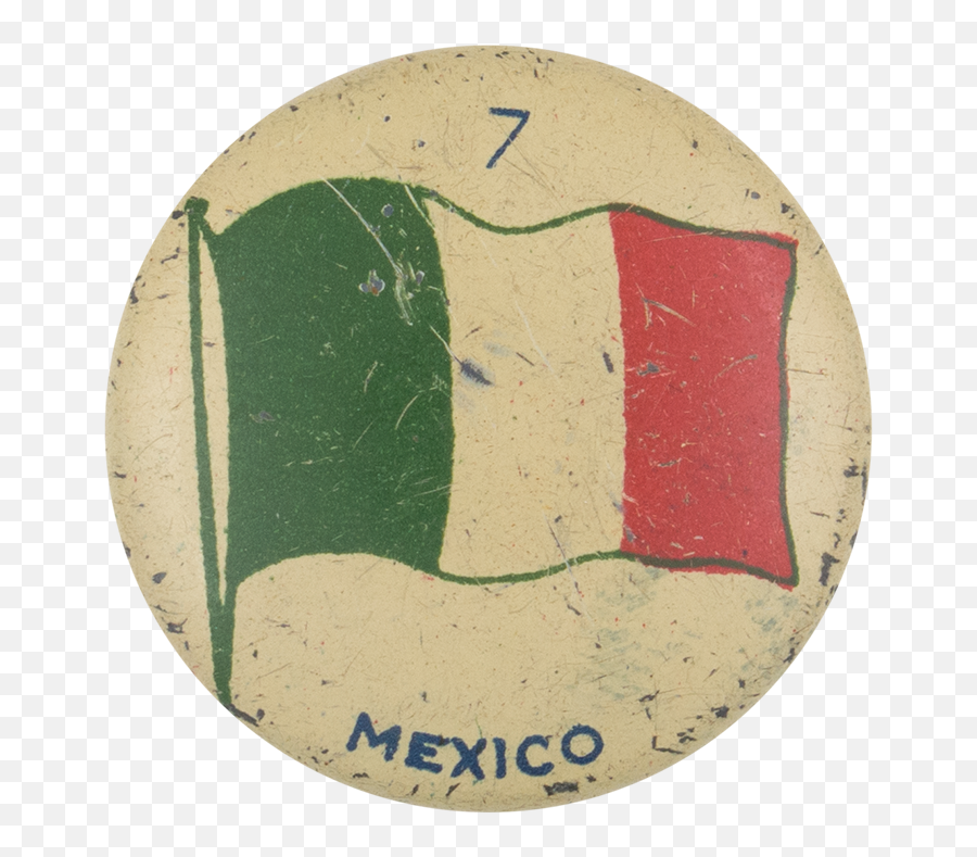 Mexico Flag 7 Busy Beaver Button Museum - Badge Png,Mexico Flag Transparent