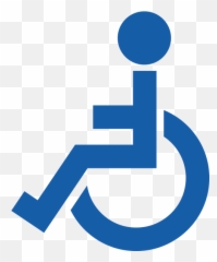 Accessible Store - Handicap Sign Png Full Size Png Circle,Handicap Png