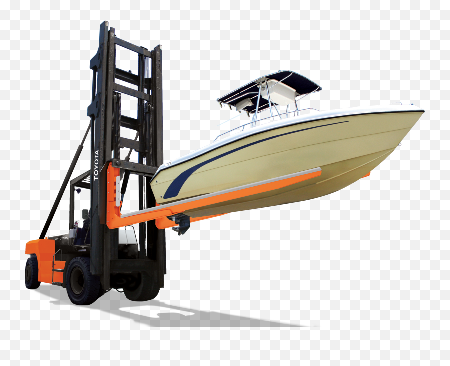Adapting To Changing Needs In Marina Dry Boat Storage - Toyota Marina Forklift Png,Boat Transparent