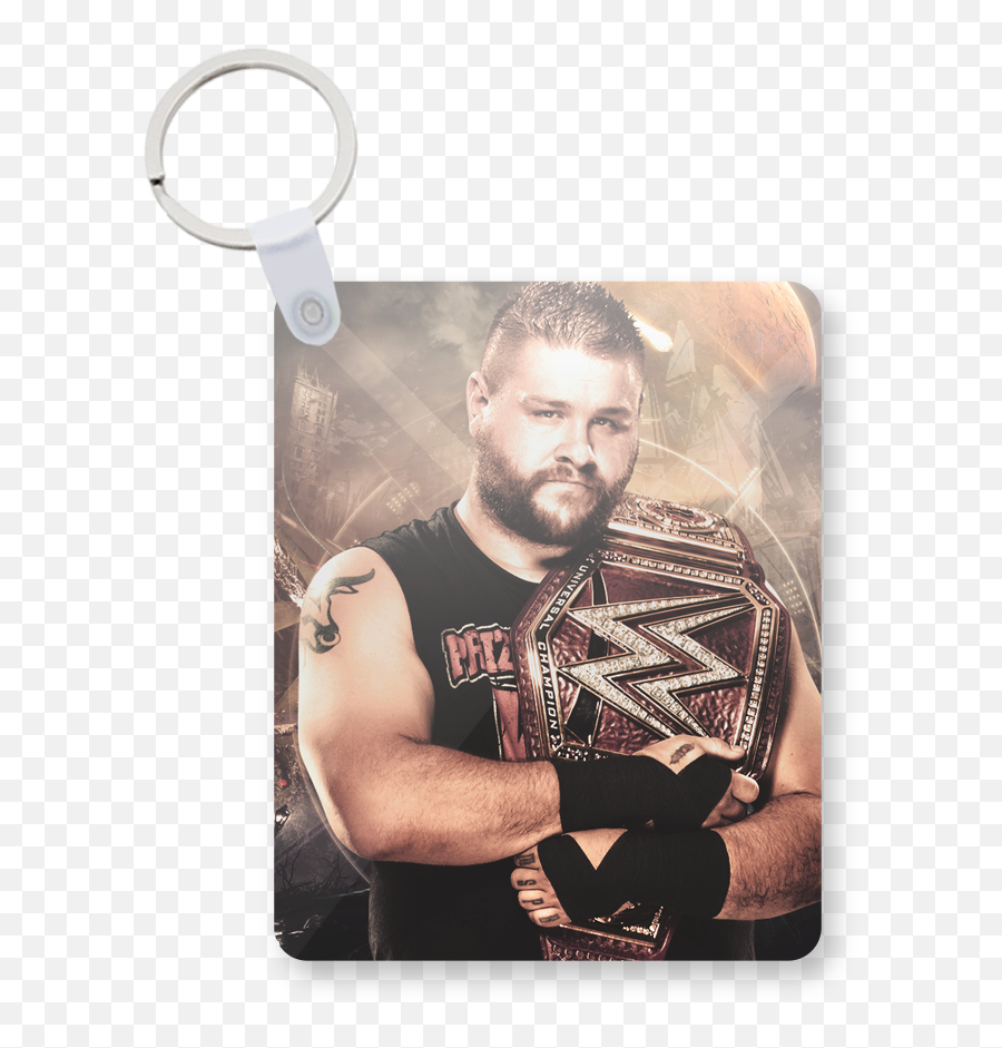 Kevin Owens Printed Keychain Kc - 603 Keychain Png,Kevin Owens Png