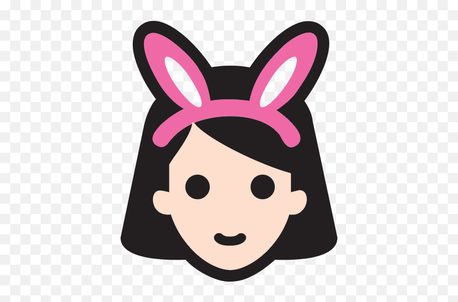 Woman With Bunny Ears Emoji For Facebook Email U0026 Sms Id - Emoji Png,Rabbit Ears Png Woman With Bunny Ears Emoji For Facebook Email U0026 Sms Id - Emoji Png,Rabbit Ears Png