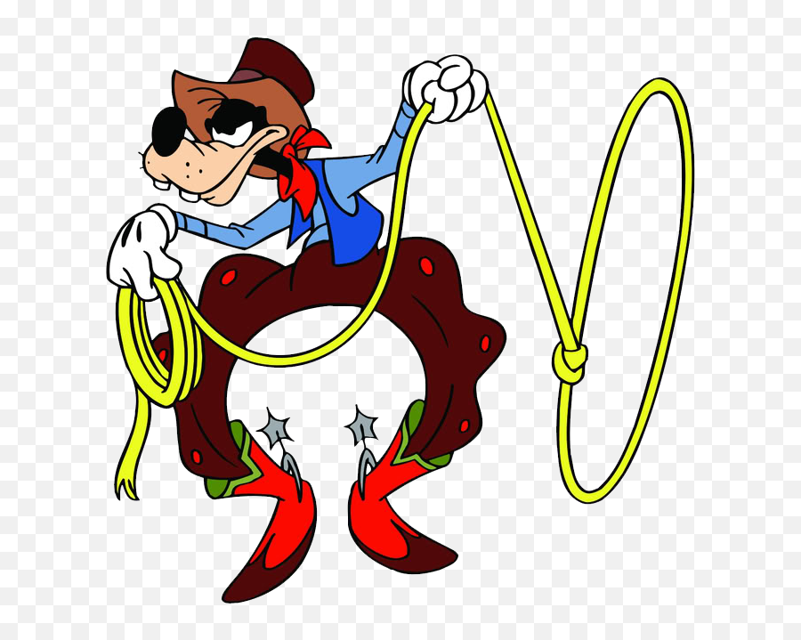 Goofy Clipart Cowboy Transparent Free For - Mickey Mouse As Cowboy Png,Goofy Transparent