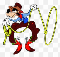 Goofy Clipart Cowboy Transparent Free For - Mickey Mouse As Cowboy Png,Goofy Transparent