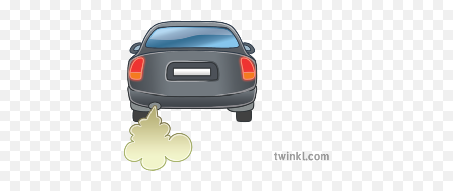 Newsroom Emoji Car Pollution Fumes Environment Ks2 - Automotive Decal Png,Car Emoji Png