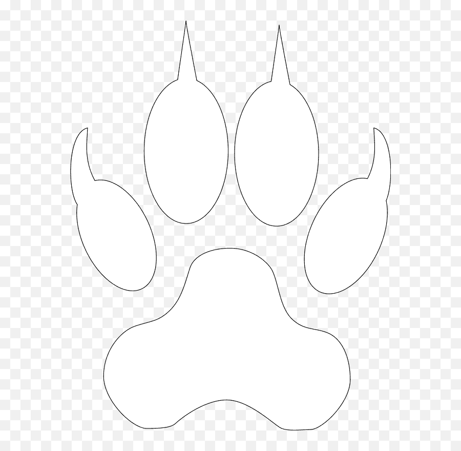 Clipart Panda - Free Clipart Images White Lion Paw Png,Bear Paw Png