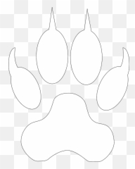 Clipart Panda - Free Clipart Images White Lion Paw Png,Bear Paw Png