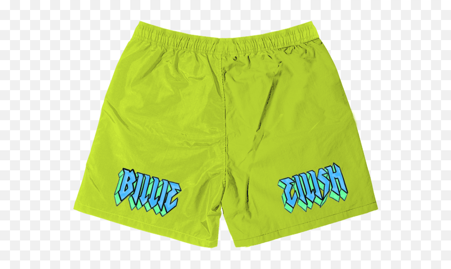 Billie Eilish Flames Shorts All The Good Girls Are Getting - Billie Eilish Flame Shorts Png,Shorts Png