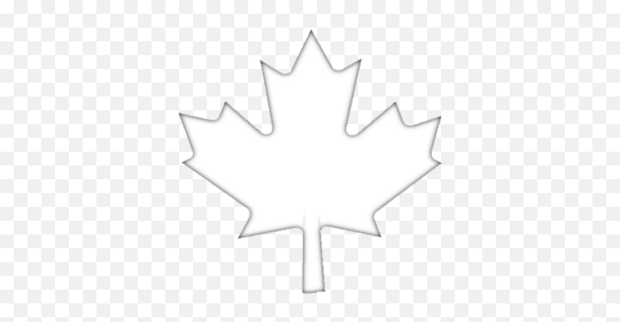 Canadian Leaf No Color - Roblox Language Png,Canadian Leaf Png