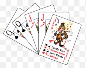 Gilligonia - Personalized Playing Cards Candy Theme Suits png