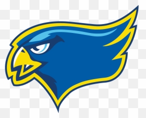 Falcon Clipart Mascot - Blue Falcons Logo Png
