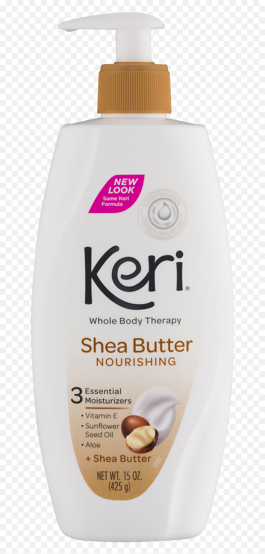 Keri Nourishing Shea Butter U0026 Vitamin E Whole Body Therapy Lotion 15 Oz - Walmartcom Shea Butter With Vitamin E Where To Buy Png,Lotion Png