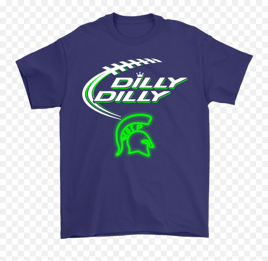 Bud Light Dilly Michigan State Spartans Neon Shirts U2013 Nfl T - Shirts Store Dad And Daughter Shirts Hunting Png,Michigan State Logo Png