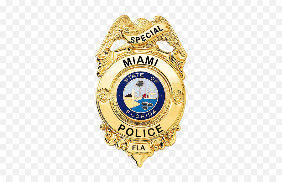 Miami Police Department Badge - Logo Miami Police Badge Png,Police Badge Png