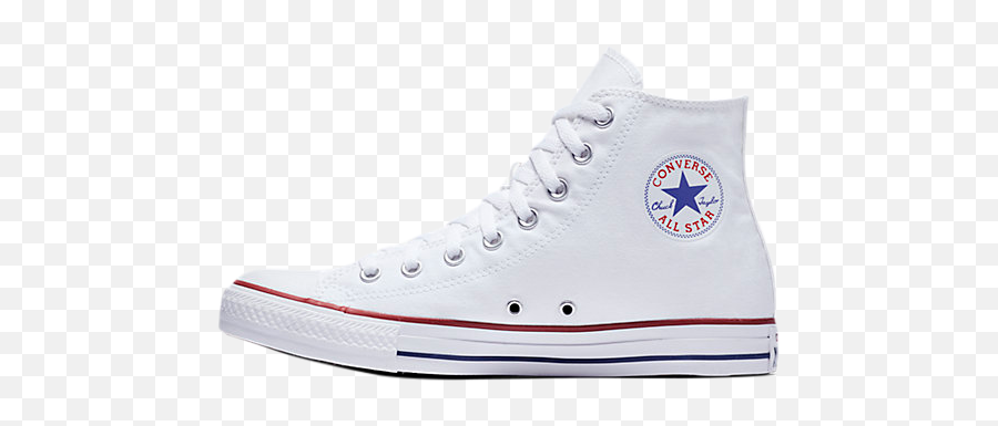 Converse White All Star Hi Top - All Star American Shoes Png,Converse All Star Logos