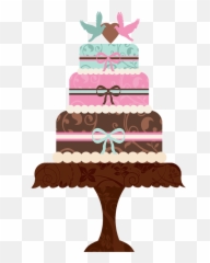 Birthday Cakes Png Transparent Collections - Wedding Invitation Card Drawing,Stand Png