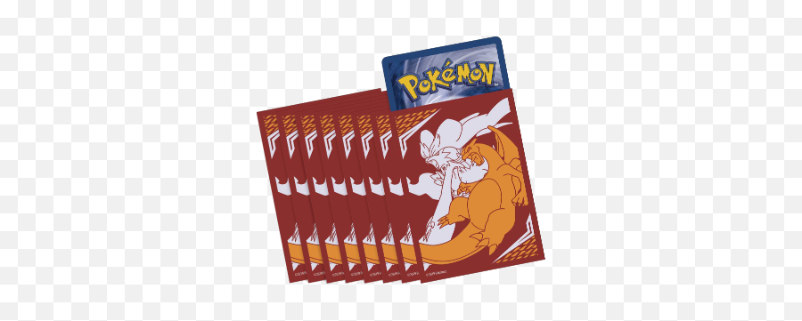 Unbroken Bonds Etb - Charizard U0026 Reshiram Sleeves And Deck Pokemon Tcg Card Sleeves Png,Charizard Transparent