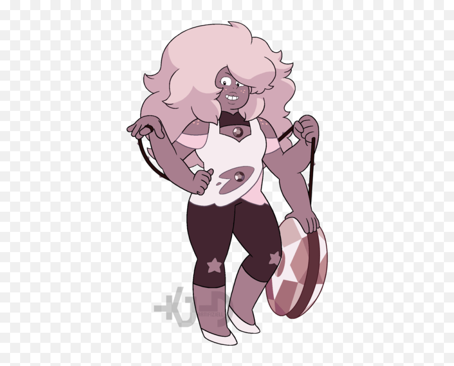 Download Steven Universe Rose And Amethyst Fusion - Full Drawing Smoky Quartz Steven Universe Png,Steven Universe Amethyst Png