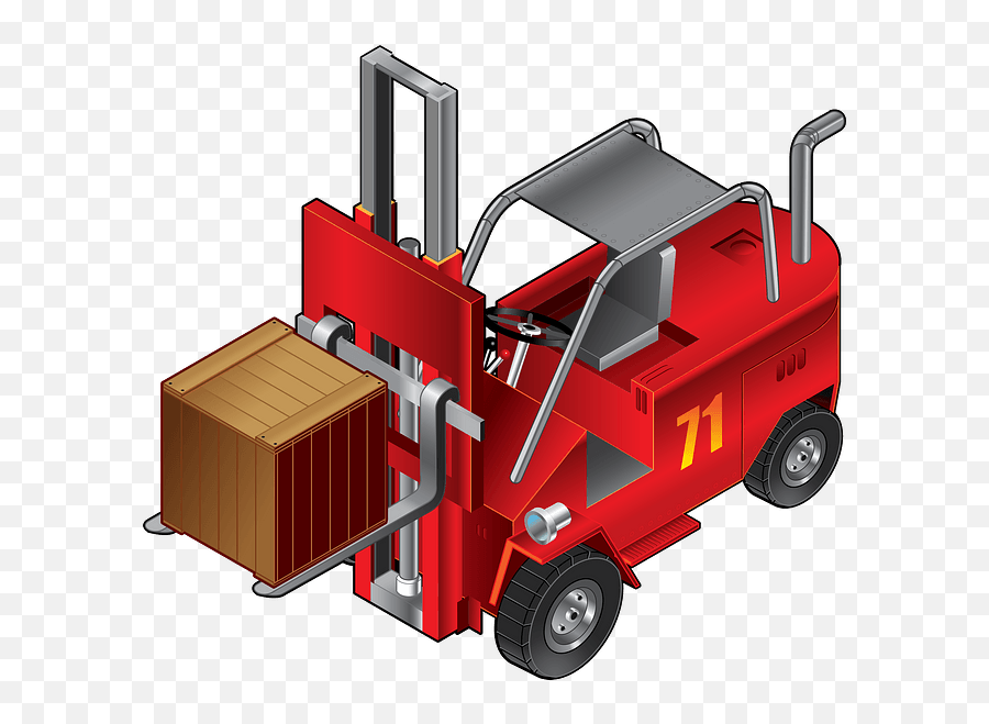 Forklift Clipart Free Download In Png Or Vector Format - Truck Clip Art,Forklift Png