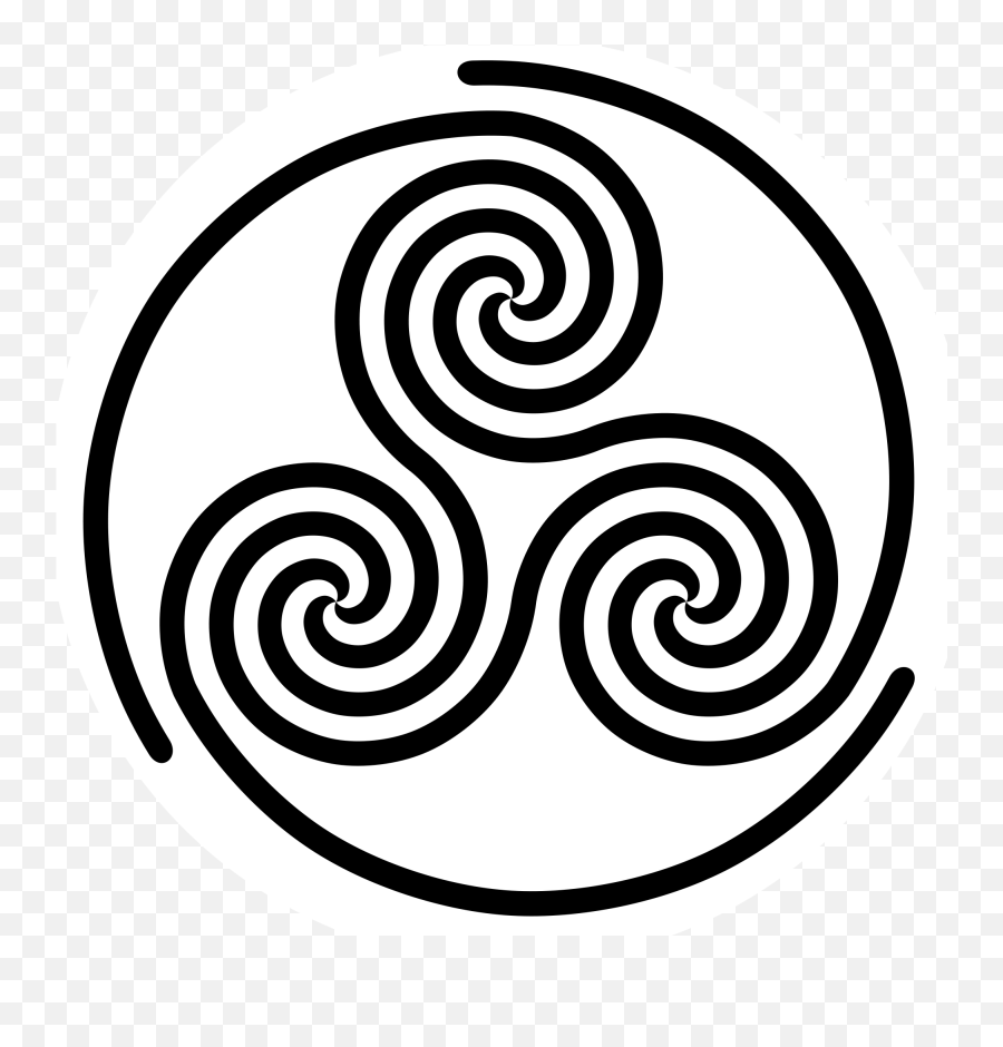Spiral Clipart Simple - Celtic Triple Spiral Svg Png Celtic Spiral Transparent,Spiral Transparent