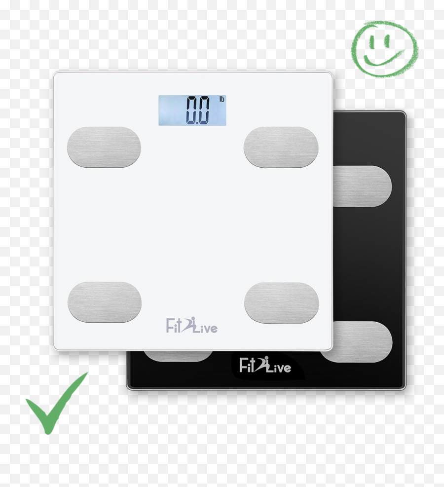 Digital Smart Weight Scale - Fit 2 Live Smart Digital Weight Scale Png,Scales Png
