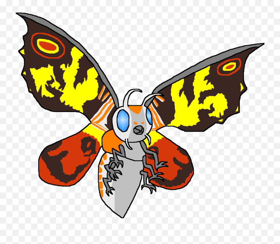 Mothra - Butterfly Vs Mothra Png,Mothra Png