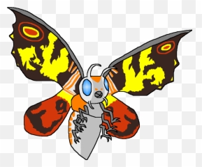 Mothra - Butterfly Vs Mothra Png,Mothra Png