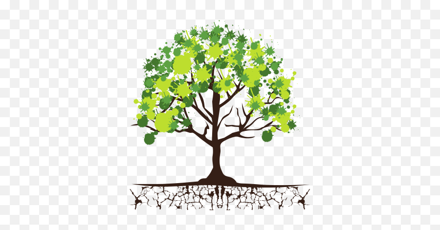 Download Roots Clipart Tree Icon - Trees And Flowers Icon Png,Tree Root Png