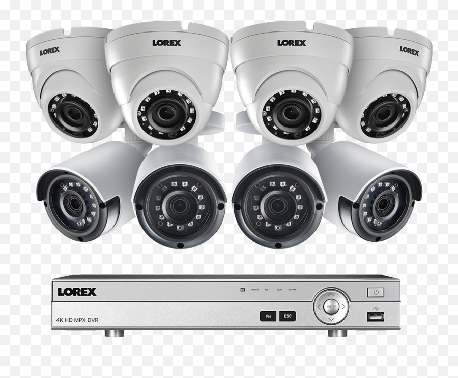 2k Super Hd Security Camera System With 8 Outdoor Cameras - Surveillance Camera Png,Vignette Png 1920x1080