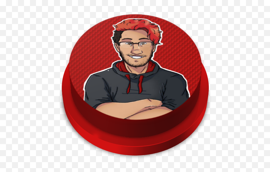 Markiplier Button Play - For Adult Png,Who Drew Markipliers Icon