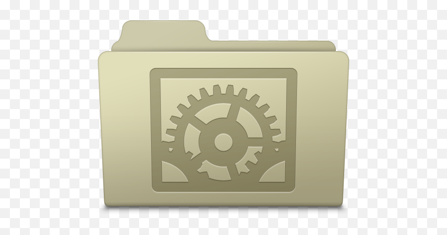 System Preferences Folder Ash Icon - Gear Png,Ash Icon