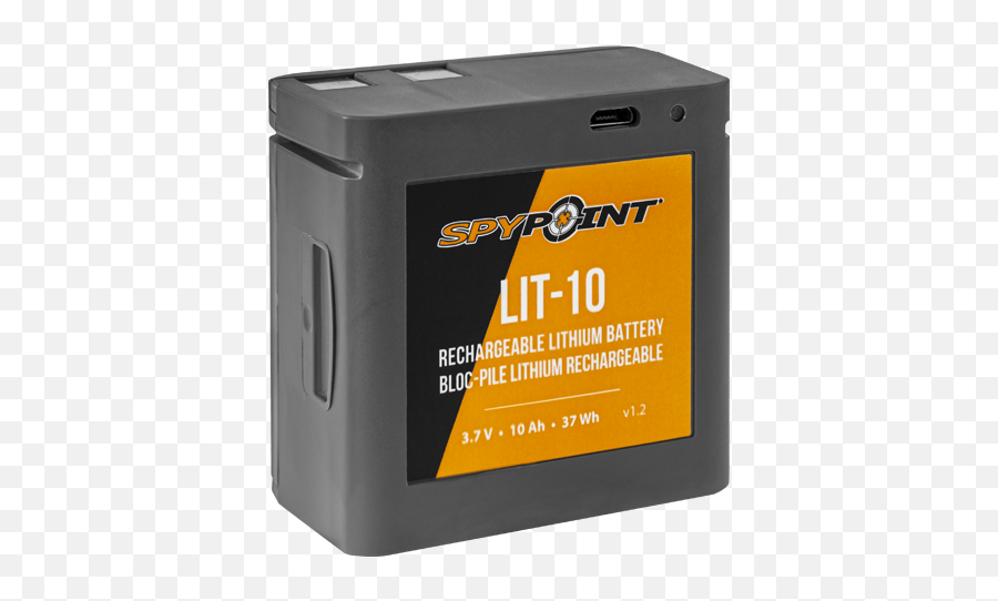 Rechargeable Lithium Battery Pack - Spypoint Lit 10 Png,Why Is My Battery Icon Not Showing