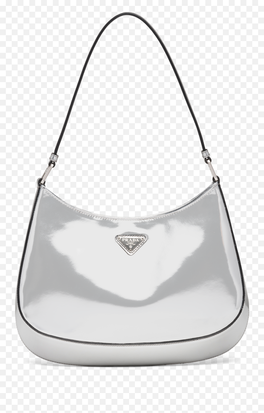 Prada Cleo Brushed Leather Shoulder Bag In 2021 - Prada Cleo Silver Png,Olivia O'brien Tumblr Icon