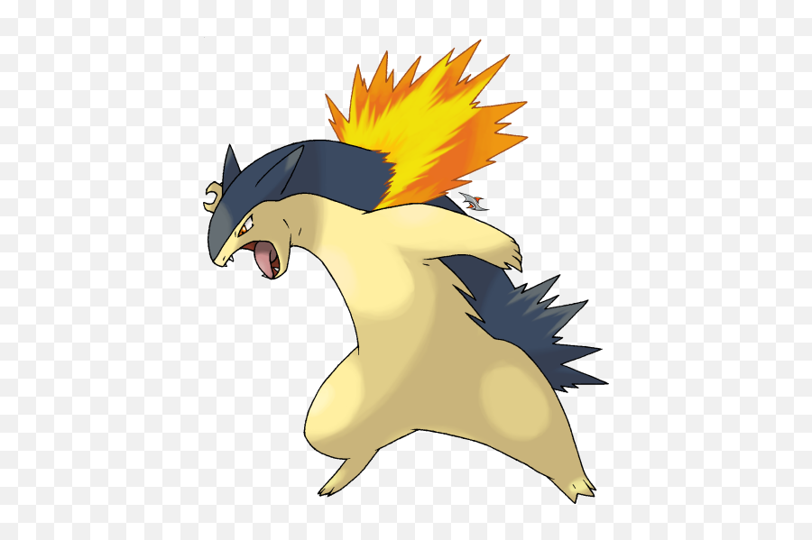 Gold - Pokechampions Pokemon Typhlosion Png,Cyndaquil Png
