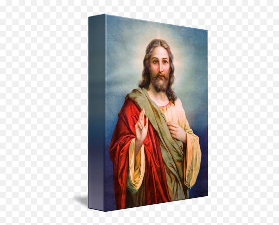 Jesus Christ Blessing Catholic Picture - Jesus Christ And Arts Png,Best Catholic Icon Jesus
