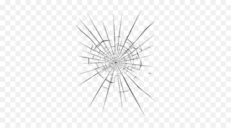 Spider Broken Glass - Broken Glass Png,Cracked Texture Png