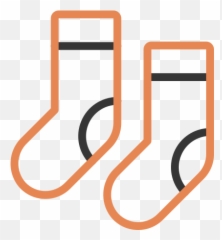 Foot Clothes Sock Warm Pair Winter Free Icon - Vertical png