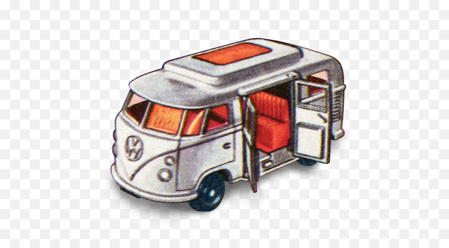 Volkswagen Camper Icon - 1960s Matchbox Cars Icons Transparent Matchbox Cars Png,Motorhome Icon