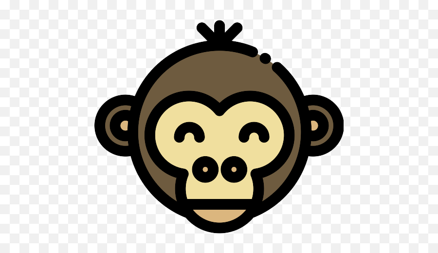 Monkey20nut Svg Vectors And Icons - Png Repo Free Png Icons Happy,Monkey Icon Png