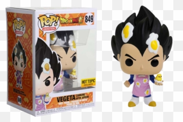 Funko Pop Animation - Vegeta w Apron 849 Hot Topic Exclusive Cooking png